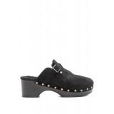 ΓΥΝΑΙΚΕΙA CLOGS ALTA MODA ΣΥΝΘΕΤΙΚΟ ΔΕΡΜΑ ΚΑΣΤΟΡΙ ΕΠΕΝΔΥΣΗ ΓΟΥΝΑΣ ΜΑΥΡΟ Τ1166-BLACK