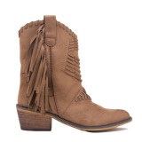 Γυναικείο μποτάκι Western Corina C9725 Camel