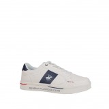 ΑΝΔΡΙΚΟ SNEAKER BEVERLY HILLS POLO CLUB ΣΥΝΘΕΤΙΚΟ ΔΕΡΜΑ ΛΕΥΚΟ 100045874-013