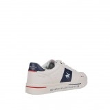 ΑΝΔΡΙΚΟ SNEAKER BEVERLY HILLS POLO CLUB ΣΥΝΘΕΤΙΚΟ ΔΕΡΜΑ ΛΕΥΚΟ 100045874-013
