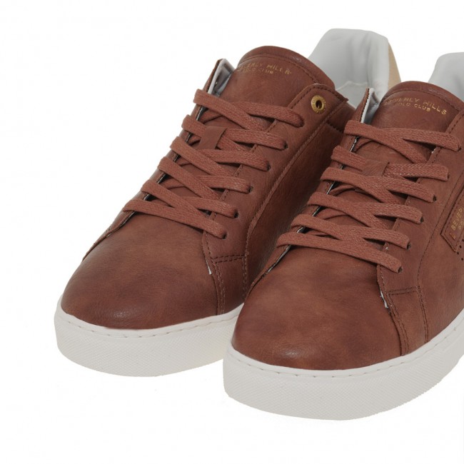 ΑΝΔΡΙΚΟ SNEAKER BEVERLY HILLS POLO CLUB ΣΥΝΘΕΤΙΚΟ ΔΕΡΜΑ ΤΑΜΠΑ  U513U0051531