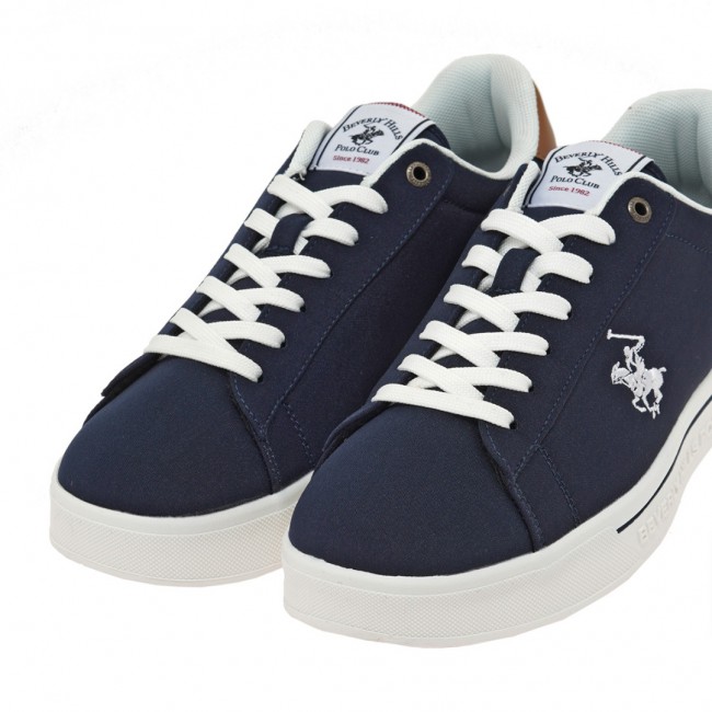ΑΝΔΡΙΚΟ SNEAKER BEVERLY HILLS POLO CLUB ΥΦΑΣΜΑ ΜΠΛΕ W530H1111051