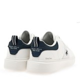 ΑΝΔΡΙΚΟ SNEAKER BEVERLY HILLS POLO CLUB ΣΥΝΘΕΤΙΚΟ ΔΕΡΜΑ ΛΕΥΚΟ W530H4411174