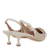 ΓΥΝΑΙΚΕΙΑ ΓΟΒΑ SLINGBACK EXE ΨΑΘΑ ΣΥΝΘΕΤΙΚΟ ΜΠΕΖ ΕΚΡΟΥ ΑΓΚΡΑΦΑ U485L381423E