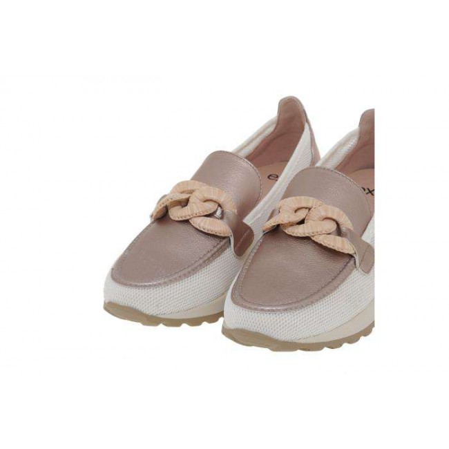 ΓΥΝΑΙΚΕΙA LOAFERS ΧΑΜΗΛΑ EXE ΟΙΚΟΛΟΓΙΚΟ ΔΕΡΜΑ ΡΟΖ ΠΛΑΤΙΝΑ U107Y8892L46