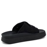 ΓΥΝΑΙΚΕΙΟ FLAT ΑΝΑΤΟΜΙΚΟ ΠΕΔΙΛΟ FANTASY SANDALS MARGOT ΔΕΡΜΑ ΚΑΣΤΟΡΙ ΜΑΥΡΟ S1104-BLACK