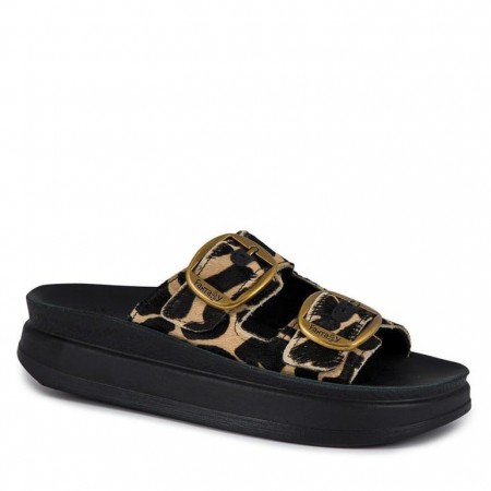 ΓΥΝΑΙΚΕΙΟ FLAT ΑΝΑΤΟΜΙΚΟ ΠΕΔΙΛΟ FANTASY SANDALS ZEFI ΔΕΡΜΑ ΛΕΟΠΑΡ S1100-ANIMAL SKIN