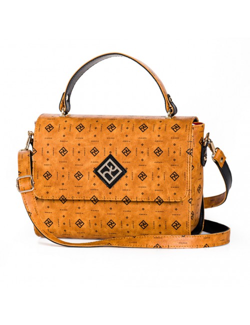ΓΥΝΑΙΚΕΙΑ ΤΣΑΝΤΑ ΩΜΟΥ ΧΕΙΡΟΣ PIERRO ACCESSORIES ΟΙΚΟΛΟΓΙΚΟ ΔΕΡΜΑ ΤΑΜΠΑ 90730PM11