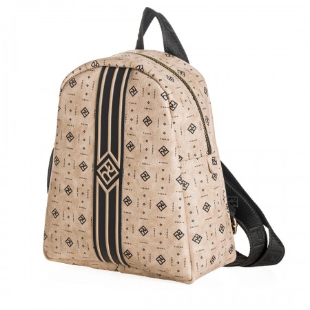 ΓΥΝΑΙΚΕΙΑ ΤΣΑΝΤΑ ΠΛΑΤΗΣ PIERRO ACCESSORIES MONOGRAM ΟΙΚΟΛΟΓΙΚΟ ΔΕΡΜΑ ΜΟΚΑ 90851PM04