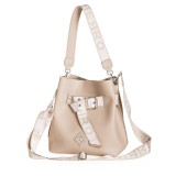 ΓΥΝΑΙΚΕΙΑ ΤΣΑΝΤΑ ΩΜΟΥ ΧΙΑΣΤΙ PIERRO ACCESSORIES URBAN STRAP COLLECTION ΟΙΚΟΛΟΓΙΚΟ ΔΕΡΜΑ ΜΠΕΖ ELEPHANT  90901LR41