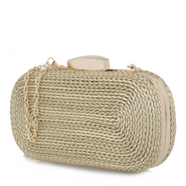 ΓΥΝΑΙΚΕΙΟ ΤΣΑΝΤΑΚΙ CLUTCH ΒΡΑΔΥΝΟ ΕΧΕ ΣΥΝΘΕΤΙΚΟ ΧΡΥΣΟ U67008359741