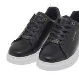 ΑΝΔΡΙΚΟ SNEAKER RENATO GARINI ΣΥΝΘΕΤΙΚΟ ΔΕΡΜΑ ΜΑΥΡΟ U57007213001