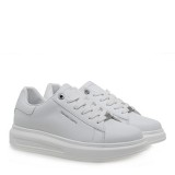 ΑΝΔΡΙΚΟ SNEAKER RENATO GARINI ΣΥΝΘΕΤΙΚΟ ΔΕΡΜΑ ΛΕΥΚΟ  U57007213651