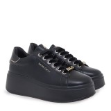 ΓΥΝΑΙΚΕΙΟ SNEAKER RENATO GARINI ΣΥΝΘΕΤΙΚΟ ΔΕΡΜΑ ΜΑΥΡΟ ΜΑΥΡΟ ΒΕΡΝΙ ΣΠΑΣΤΟ V119R15833F1