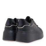 ΓΥΝΑΙΚΕΙΟ SNEAKER RENATO GARINI ΣΥΝΘΕΤΙΚΟ ΔΕΡΜΑ ΜΑΥΡΟ ΜΑΥΡΟ ΒΕΡΝΙ ΣΠΑΣΤΟ V119R15833F1