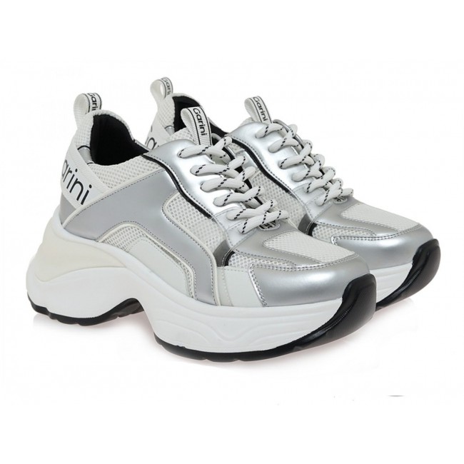 ΓΥΝΑΙΚΕΙΟ SNEAKER RENATO GARINI ΣΥΝΘΕΤΙΚΟ ΛΕΥΚΟ/ΑΣΗΜΙ V119R7453480
