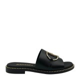 ΓΥΝΑΙΚΕΙΟ FLAT ΠΕΔΙΛΟ RAGAZZA ΔΕΡΜΑ ΜΑΥΡΟ 01035-BLACK