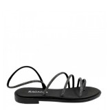 ΓΥΝΑΙΚΕΙΟ FLAT ΠΕΔΙΛΟ RAGAZZA ΔΕΡΜΑ ΜΑΥΡΟ ΣΤΡΑΣ 01122-BLACK
