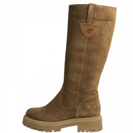 ΓΥΝΑΙΚΕΙΑ ΜΠΟΤΑ ΑΝΑΤΟΜΙΚΗ RAGAZZA ΔΕΡΜΑ ΚΑΣΤΟΡΙ ΚΑΦΕ TAUPE 0297TAUPE