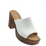ΓΥΝΑΙΚΕΙΟ ΠΕΔΙΛΟ MULES RAGAZZA ΔΕΡΜΑ ΛΕΥΚΟ 0920-WHITE
