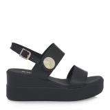 ΓΥΝΑΙΚΕΙΕΣ ΠΛΑΤΦΟΡΜΕΣ RAGAZZA ΔΕΡΜΑ ΜΑΥΡΟ 0392-BLACK