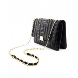 ΓΥΝΑΙΚΕΙΑ ΤΣΑΝΤΑ ΩΜΟΥ VETA ACCESSORIES KRISTEN ΟΙΚΟΛΟΓΙΚΟ ΔΕΡΜΑ ΜΑΥΡΟ ΚΑΠΙΤΟΝΕ 6079-1